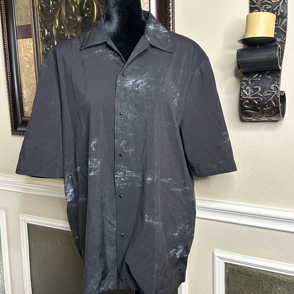 Zara Charcoal Relaxed Fit Shirt